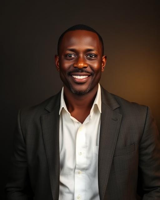 Portrait of Kwame Adjei